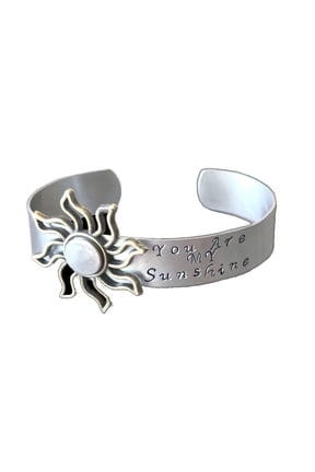 You Are My Sunshine Stainless Steel Bracelet