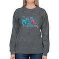 thumbnail image 1 of You Are My Universe Paint Sweatshirt Women -Image by Shutterstock, Female 4X-Large, 1 of 4