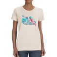 thumbnail image 1 of You Are My Universe Paint T-Shirt Women -Image by Shutterstock, Female Large, 1 of 4