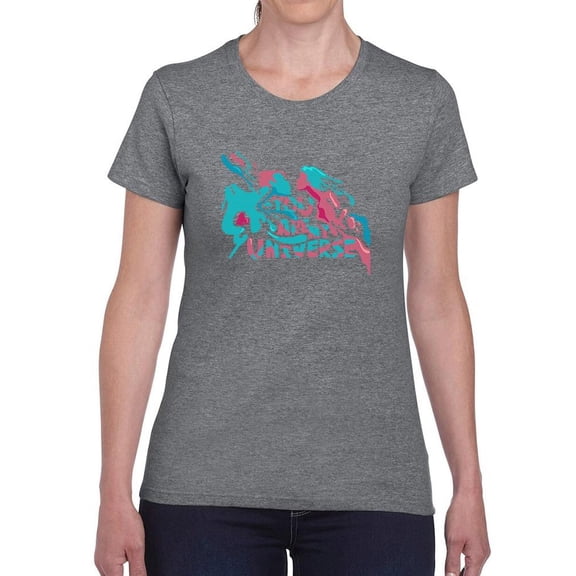 You Are My Universe Paint T-Shirt Women -Image by Shutterstock, Female Small