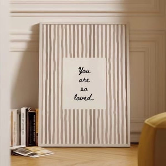 You Are So Loved Nursery Poster, Poster Home Decor , Poster Print Only