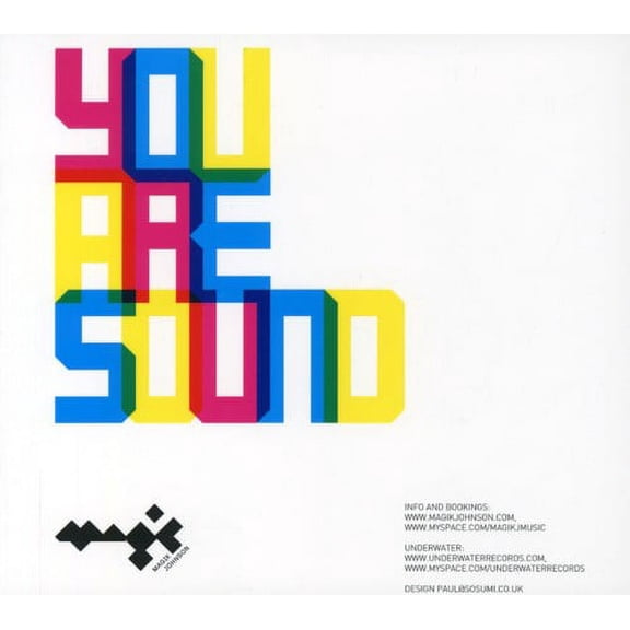 Magik Johnson - You Are Sound - House - CD