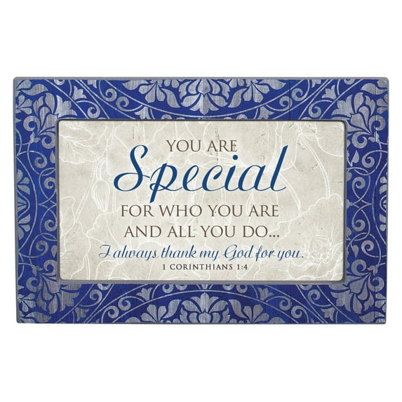 You Are Special for All You Do Deco Denim Jewelry Music Box Plays Amazing Grace