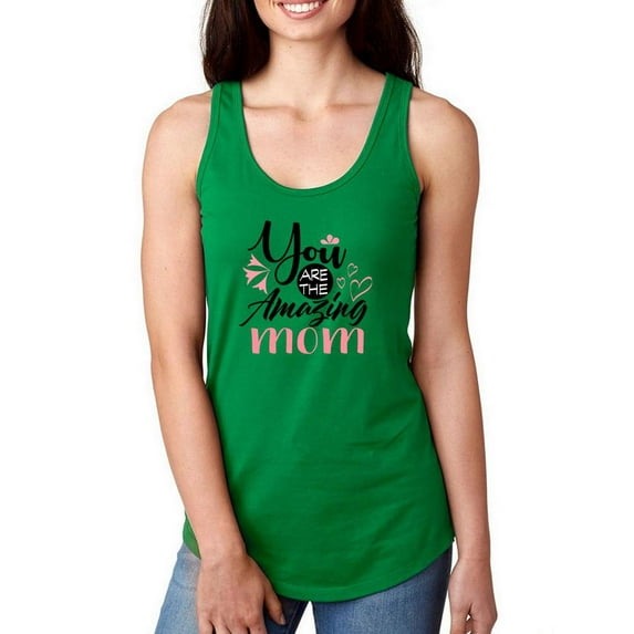 You Are The Amazing Mom Racerback Tank Women -Image by Shutterstock, Female XX-Large