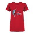 thumbnail image 1 of You Are Unique Narwhal Shaped Tee Women's -Image by Shutterstock, 1 of 2