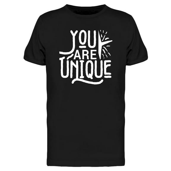 You Are Unique  T-Shirt Men -Image by Shutterstock, Male Large