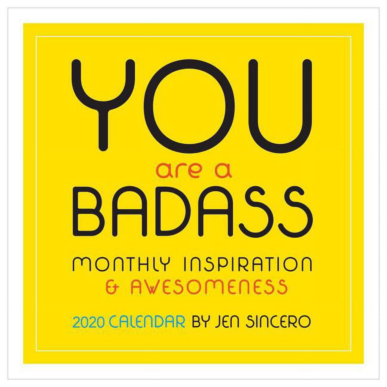 You Are a Badass 2020 Wall Calendar (Calendar)