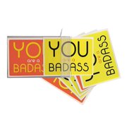 You Are a Badassr Notecards 10 Notecards and Envelopes, Paperback