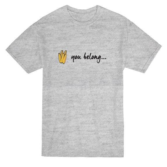 You Belong With Me Fries Ketchup Matching Couple Men's T-shirt