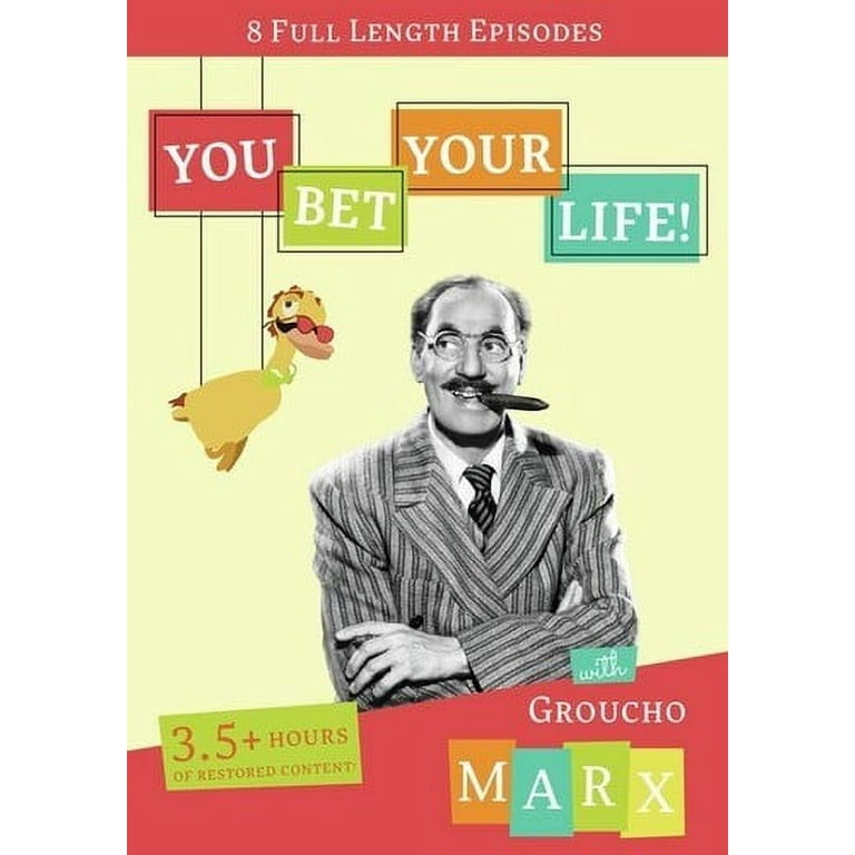 Groucho Marx: You Bet Your Life DVDセット Amazon.com: You Bet Your Life - The Lost Episodes [DVD