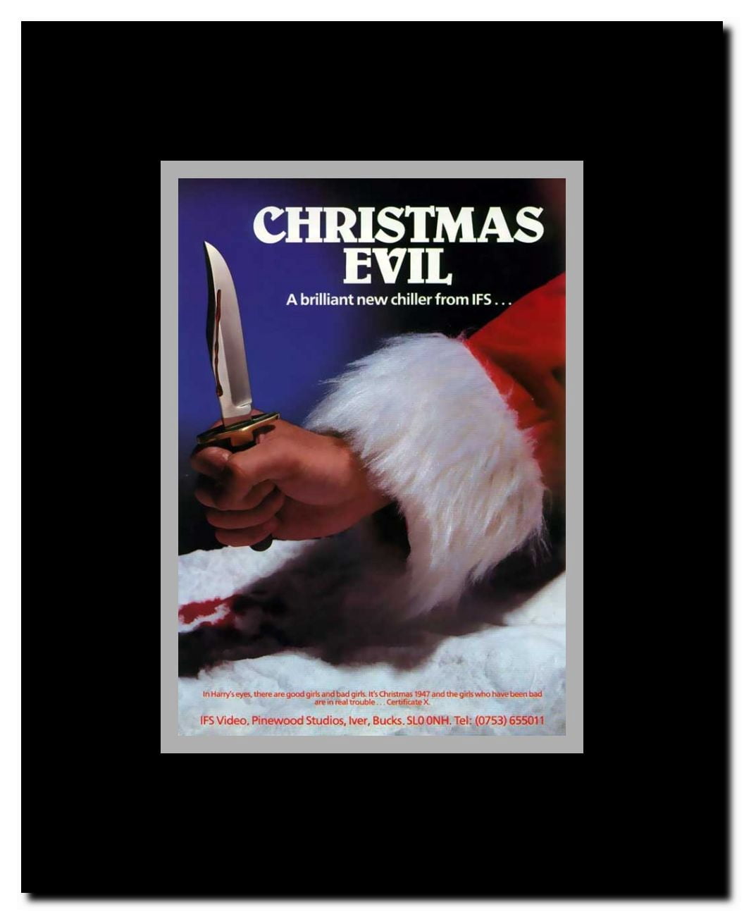 You Better Watch Out Framed Movie Poster