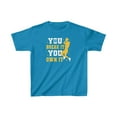 thumbnail image 1 of You Break it. you own it. for basketball Caitlin Clark Fans Kids Cotton Tee, 1 of 2