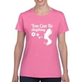 thumbnail image 1 of You Can Be Anything T-shirt Women's -SmartPrintsInk Designs, 1 of 3