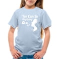 thumbnail image 1 of You Can Be Anything T-shirt Youth's -SmartPrintsInk Designs, 1 of 3