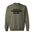 thumbnail image 1 of You Can Be My Wingman Anytime Crewneck Sweatshirt, 1 of 3