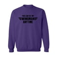 thumbnail image 1 of You Can Be My Wingman Anytime Crewneck Sweatshirt, 1 of 3