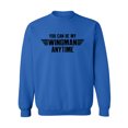 thumbnail image 1 of You Can Be My Wingman Anytime Crewneck Sweatshirt, 1 of 3