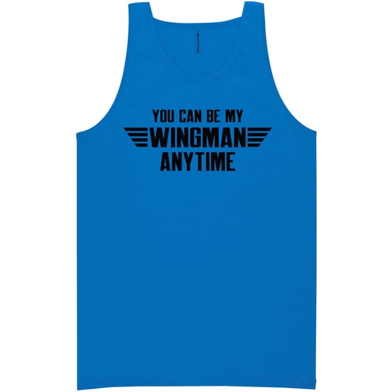 You Can Be My Wingman Anytime Neon Tank Top