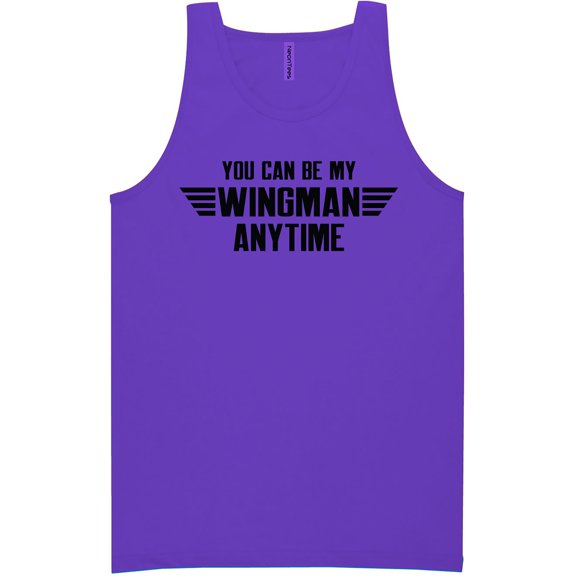 You Can Be My Wingman Anytime Neon Tank Top