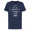 thumbnail image 1 of You Can Buy Education T-Shirt Men -Image by Shutterstock, Male XX-Large, 1 of 2