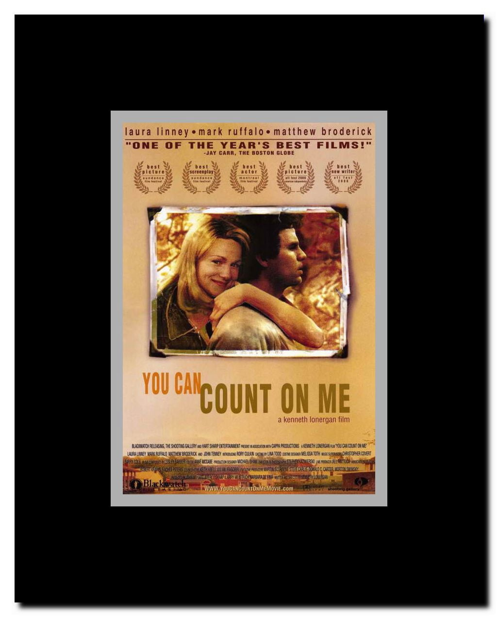 You Can Count On Me Framed Movie Poster