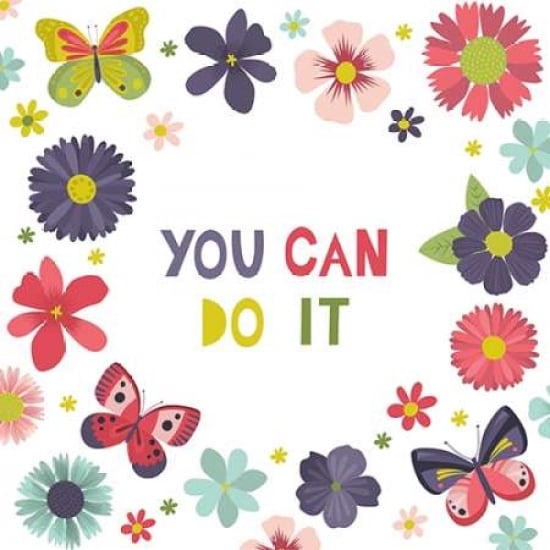 You Can Do It Canvas Art - Lamai McCartan (24 x 24)