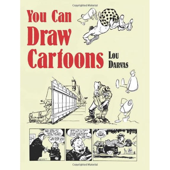 Pre-Owned You Can Draw Cartoons (Dover Art Instruction) (Paperback) 0486426041 9780486426044