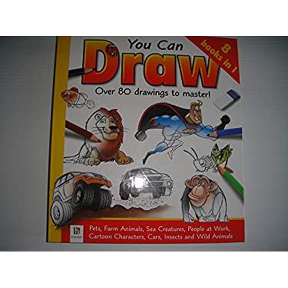 Pre-Owned You Can Draw: Over 80 Drawing to Master (Unknown) 1741856345 9781741856347