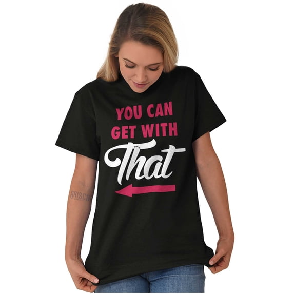 You Can Get With That Friends Gym Women's Plus Size Graphic Tee Brisco Brands 3X
