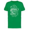thumbnail image 1 of You Can Learn To Surf, Quote Tee Men's -Image by Shutterstock, 1 of 1