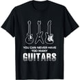 thumbnail image 1 of You Can Never Have Too Many Guitars Musician Lover T-Shirt Black Small, 1 of 4