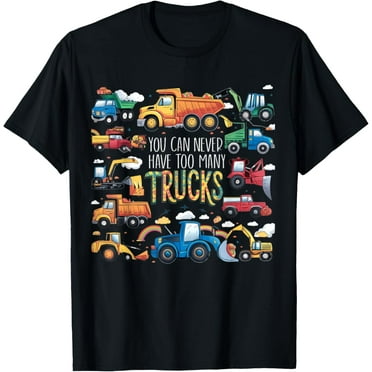 You Can Never Have Too Many Trucks Funny Kids T-Shirt