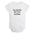 thumbnail image 1 of You Can Pass Me To My Aunt Now Funny Rompers For Babies, Newborn Baby Unisex Bodysuits, Infant Jumpsuits, Toddler 0-24 Months Kids One-Piece Oufits, 1 of 4