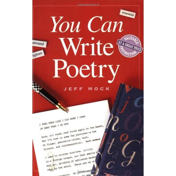 Pre-Owned You Can Write Poetry (Paperback) 0898798256 9780898798258