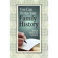 thumbnail image 1 of Pre-Owned You Can Write Your Family History (Paperback) 0806317833 9780806317830, 1 of 1