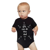 You Can do this Dad, Funny Cute Baby Shower Baby Bodysuit Infant Romper Onesie Creeper Newborn, Baby Shower Gift for Newborns, gift for dad