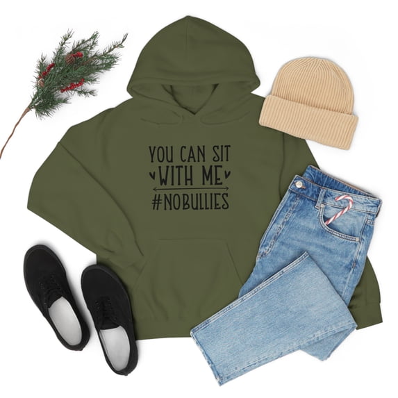 You Can sit with me #NOBULLIES Unisex Heavy Blend™ Hooded Sweatshirt