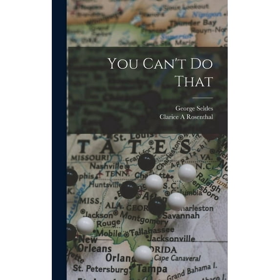 You Can't Do That, (Hardcover)