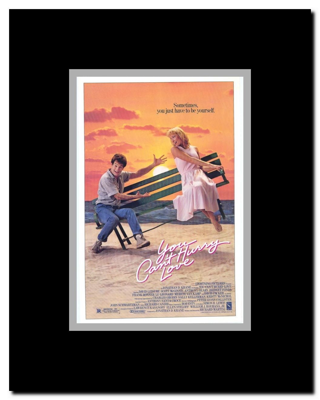 You Can't Hurry Love Framed Movie Poster