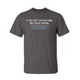 thumbnail image 1 of You Can't Say Anything Nice About Anyone, Sit Next To Me We'll Make Fun together Sarcastic Humor Graphic Novelty Funny Youth T Shirt, 1 of 1