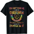thumbnail image 1 of You Can't Scare Me I'm A Caregiver Women Nurse Lover T-Shirt, 1 of 3