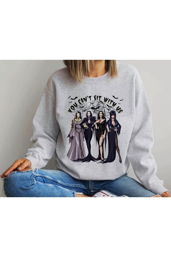 You Cant Sit With Us Sweatshirt, Witches Sweatshirt, Sanderson Witch Museum Sweatshirt, Sanderson Sisters Shirt, Shirt Tshirt All Size S-5XL