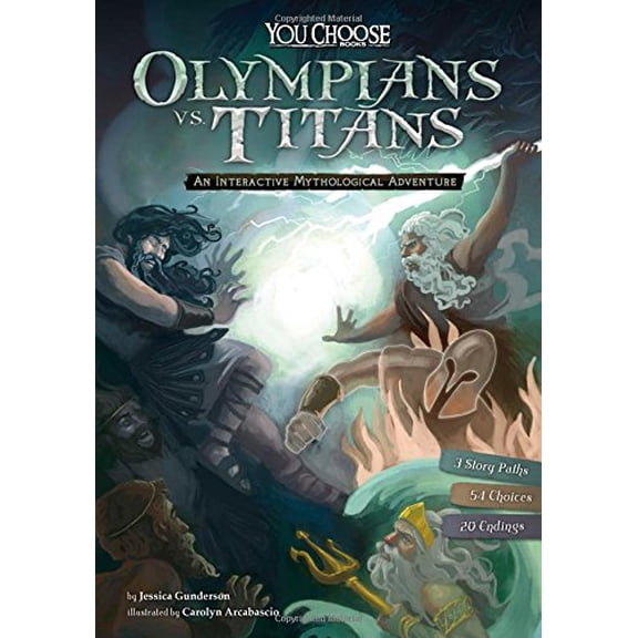 Pre-Owned Olympians vs. Titans: An Interactive Mythological Adventure (You Choose: Ancient Greek Myths) Paperback