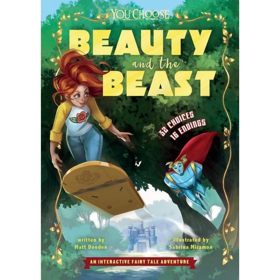 You Choose: Fractured Fairy Tales Beauty and the Beast: An Interactive Fairy Tale Adventure, (Paperback)