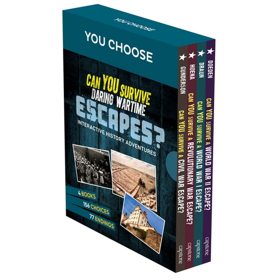 You Choose: Great Escapes You Choose: Can You Survive Daring Wartime Escapes? 4-Book Boxed Set, (Paperback)