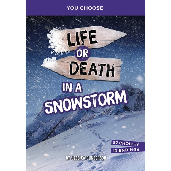 You Choose: Lost! Life or Death in a Snowstorm: An Interactive Survival Adventure, (Paperback)