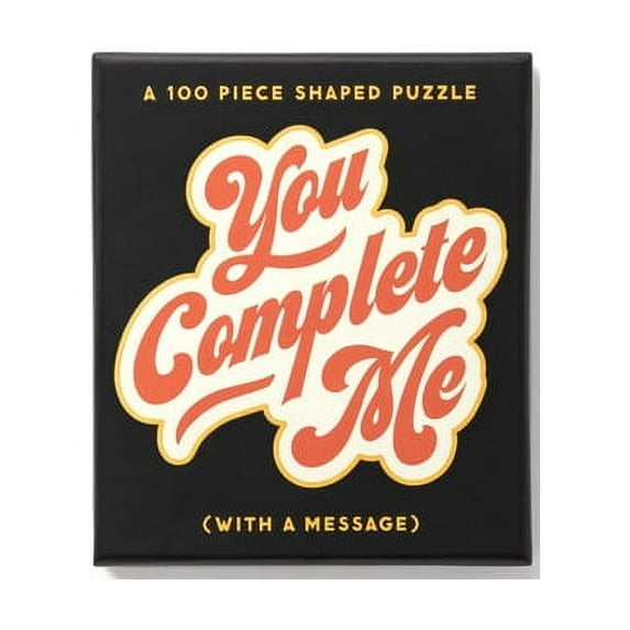 You Complete Me 100 Piece Mini Shaped Pu