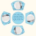 thumbnail image 1 of You Are The Dancing Queen Round Table Placemats Set Of 5 Wedge Table Mats Washable Heat Resistant Place Mat For Dining Table Kitchen Farmhouse Restaurant, 1 of 6