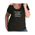 thumbnail image 1 of You Deserve A Love Womens Plus Size Scoopneck Tee, 1 of 1