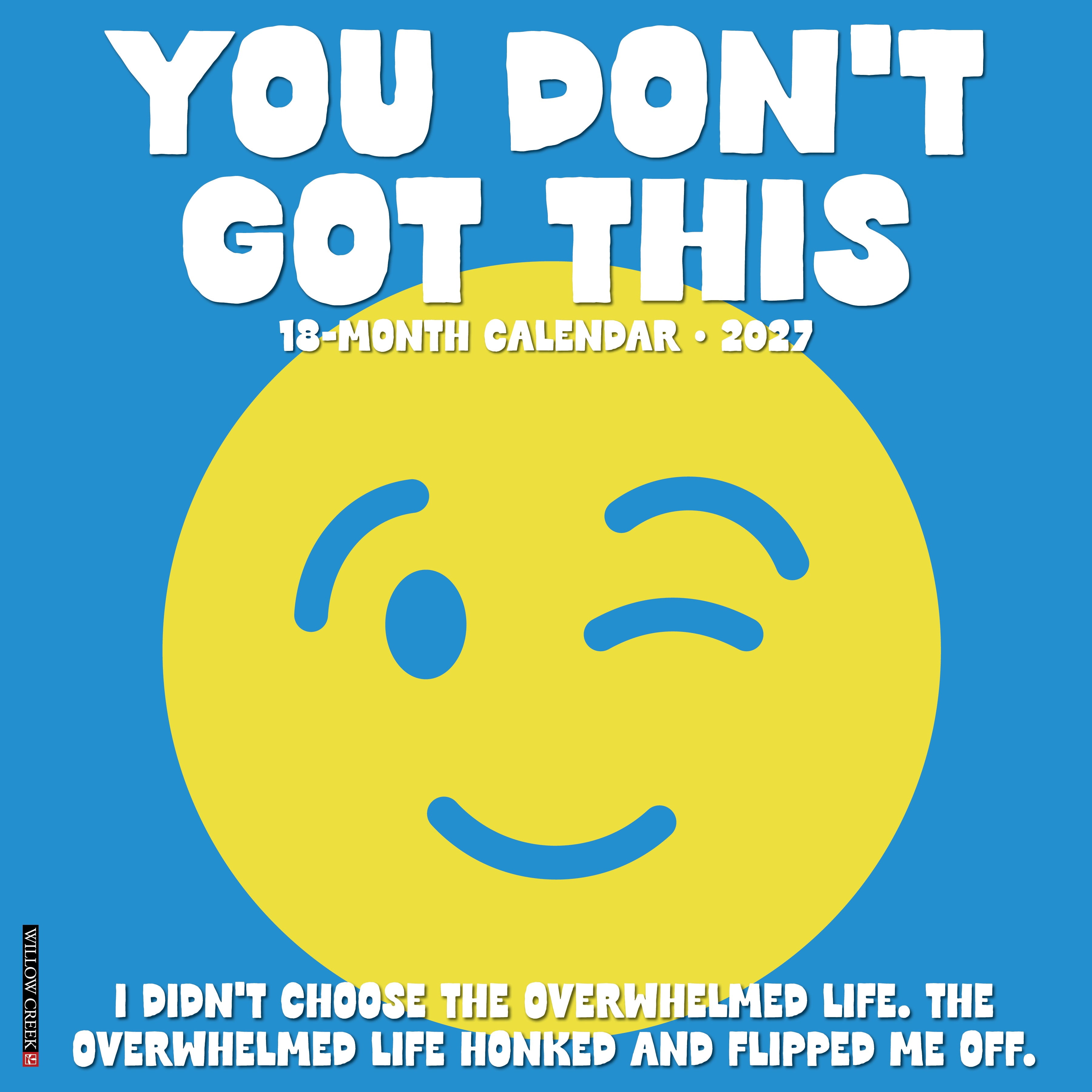 Willow Creek Press, You Don't Got This 2027 Wall Calendar